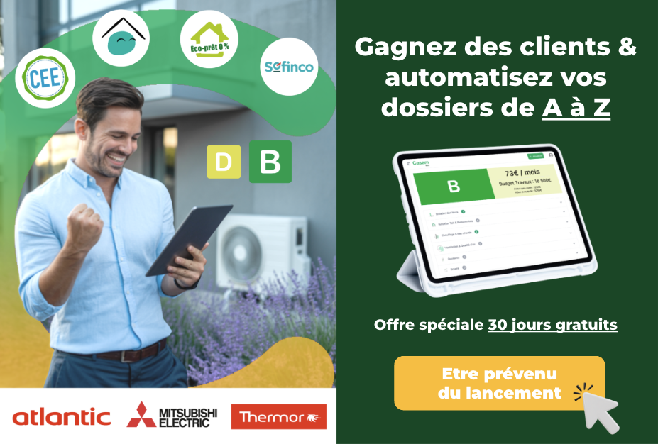 Lancement Casam Pro Pompe A Chaleur